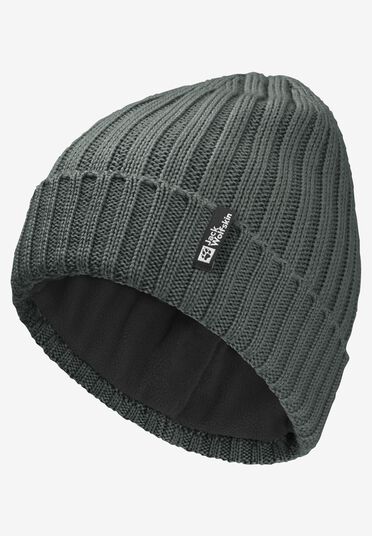 RIB KNIT BEANIE