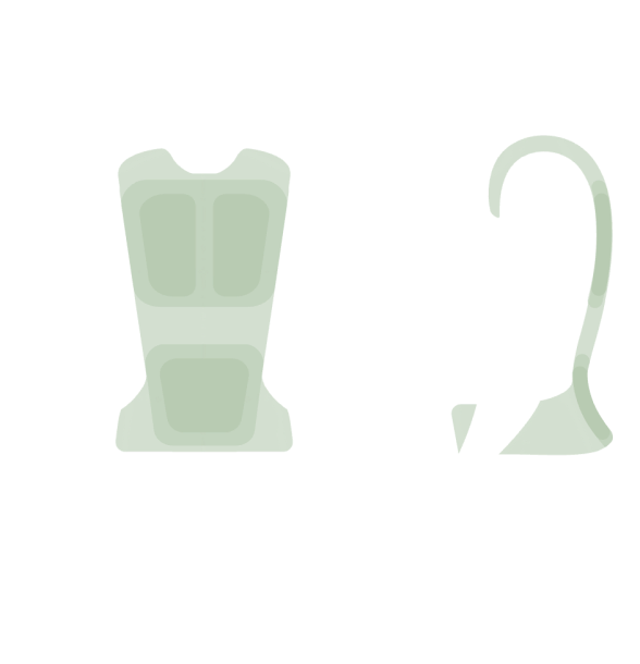 Illustration du « Body Mapping » de la technologie AERORISE